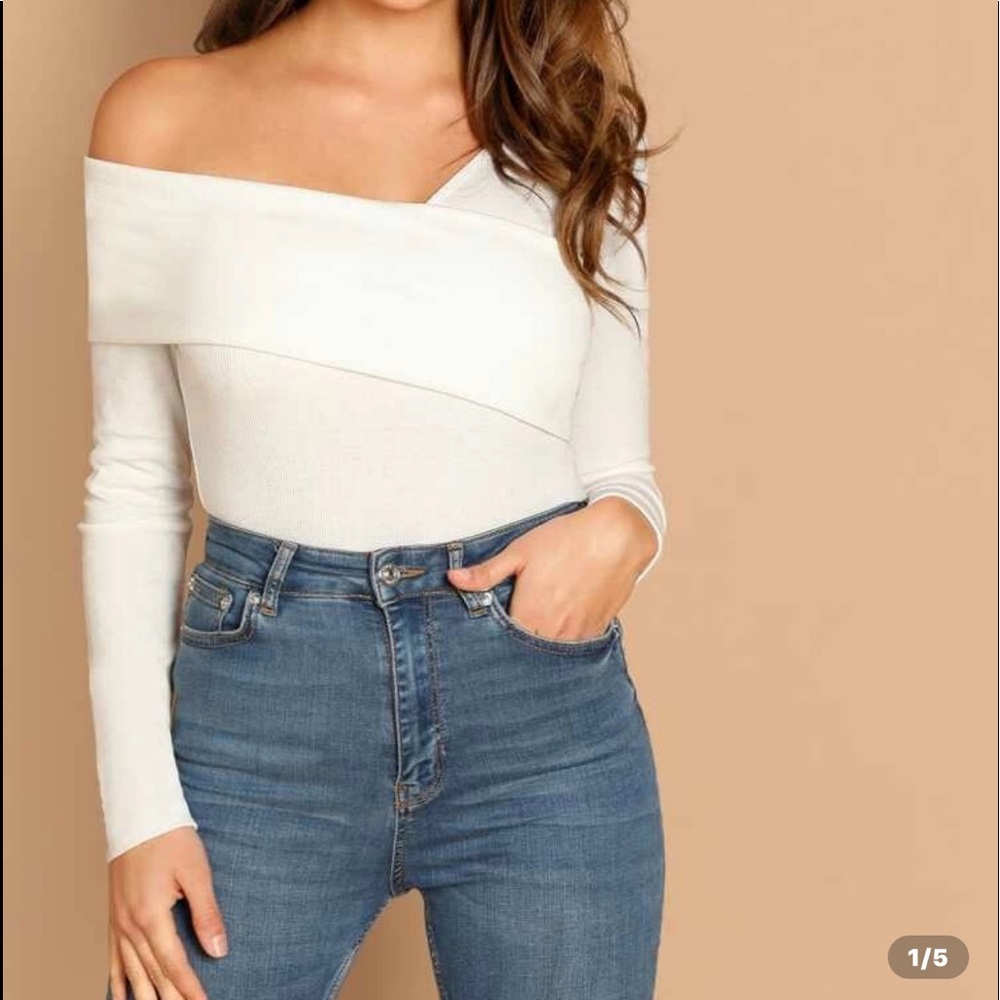 SHEIN off the shoulder top